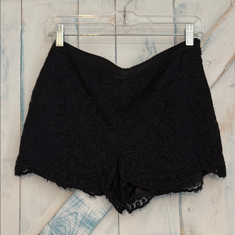 Ted Baker Black Lace Shorts